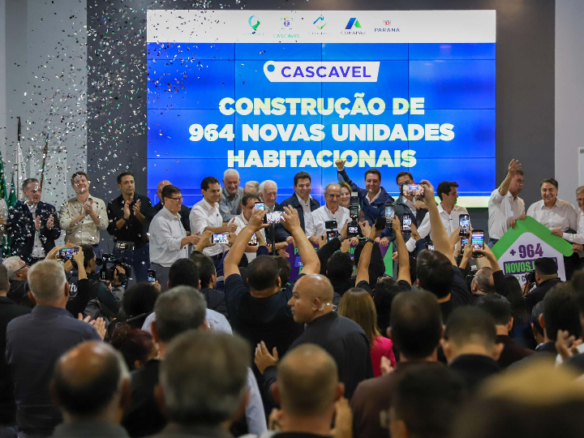 Governador Ratinho Junior autoriza 964 moradias e R$ 242 milh&otilde;es em investimentos para …, Im&oacute;veis Una&iacute;