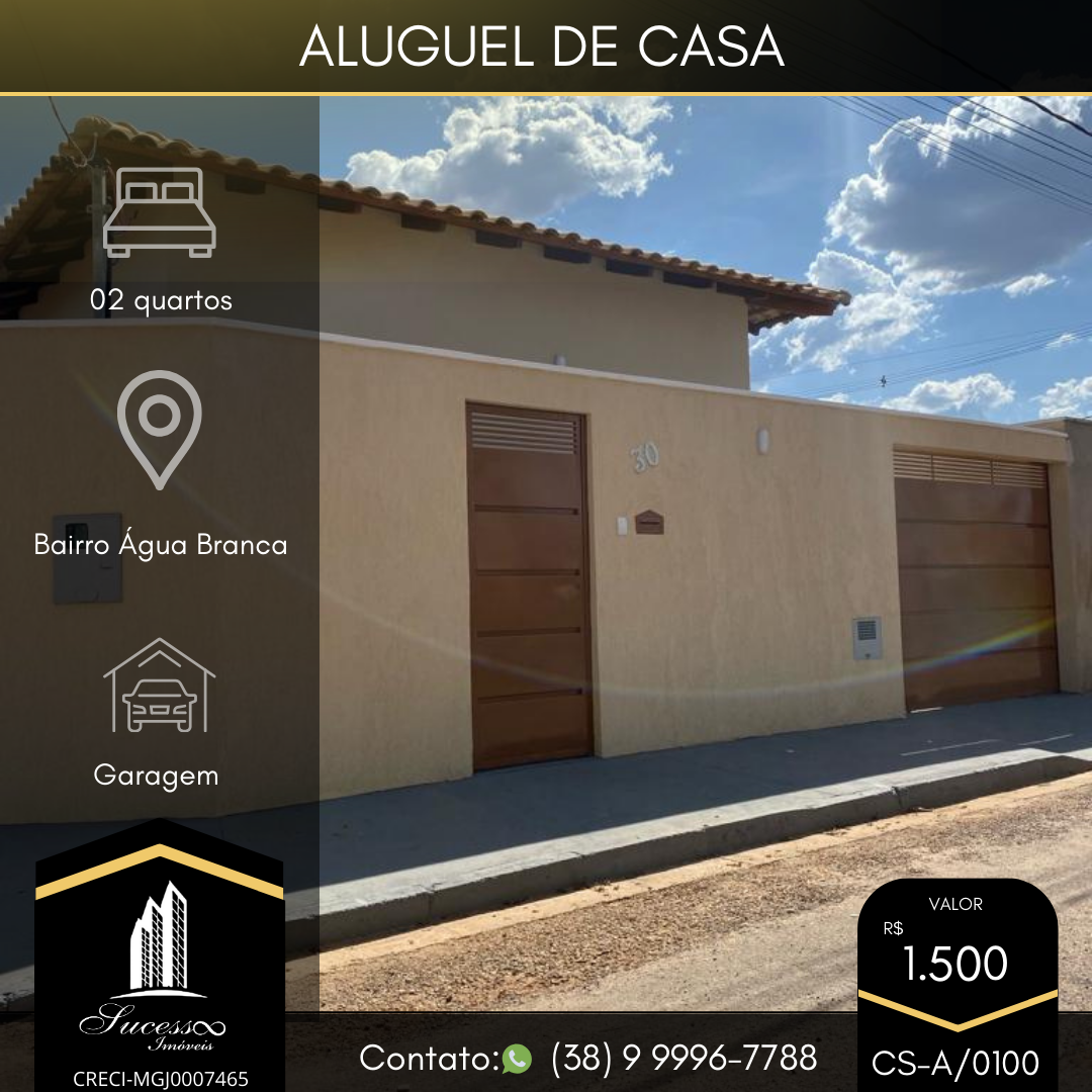 Casa | Aluguel, Im&oacute;veis Una&iacute;